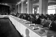 The Bretton Woods Agreement.