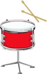 4. Percussion Instruments which produce NO tones ONLY rhythm