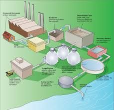 Process to convert wastewater into an effluent that can be either returned to the water cycle with minimal environmental issues or reused.