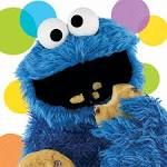 Cookie (monster) caking a cookie