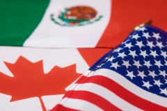 1994 treaty among Canada, the United States, and Mexico to improve trade by removing tariffs and other economic barriers. 