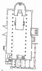 Formal Analysis: Santa Sabina plan, Rome, Italy / Late Antique Europe, 422-432 CE, #49