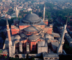 Formal Analysis: Haiga Sophia, Constantinople (Istanbul) / Anthemius of Tralles and Isidorus of Miletus, 532-537 CE, #52
 
Content:
-virgin thiotcos and child (virgin Mary and Christ)
-over 16 feet tall
-commissioned to replace on of the plasters ...