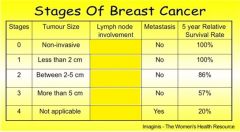 which stage(s) do not involve the lymph nodes
