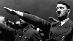 Adolph Hitler

Nazi Saluting the nazi symbol