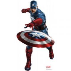Captain America

Throwing his mighty shield