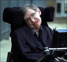 Stephen Hawking

Operating bumping his wheelchair into the wall