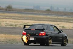 definition;verb.Backfire means the premature ignition of fuel in a car.
syn; blust, erupt