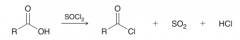Formation of acid chlorides