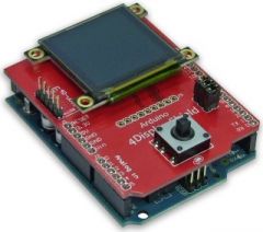 The 4Display-Shield-96 provides an easy way of interfacing the popular uOLED-128-G1 display module to the Arduino and compatible boards. The unit comes with the uOLED-160-G1 module and a 5 way multiswitch joystick.