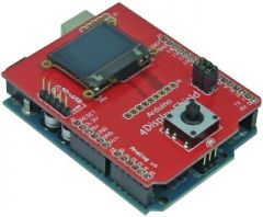 The 4Display-Shield-96 provides an easy way of interfacing the popular uOLED-96-G1 display module to the Arduino and compatible boards. The unit comes with the uOLED-160-G1 module and a 5 way multiswitch joystick.