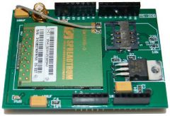 This is an Arduino Shield for SM5100 quad-band GSM/GPRS module. The module is included.