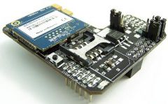 The GPRS Dualband Shield uses the DC3500 DavisComms communication module to allow GPRS communications for Arduino. You can send your data by SMS or do missed calls from your Arduino to mobile devices, or to another Arduino connected to this module.