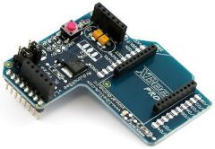 The Xbee shield allows an Arduino board to communicate wirelessly using Zigbee. It is based on the Xbee module from MaxStream. The module can communicate up to 100 feet indoors or 300 feet outdoors (with line-of-sight). It can be used as a serial/...
