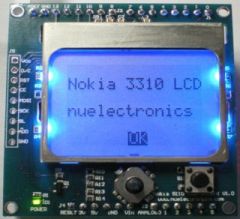 Nokia 3310 LCD is low-cost, monochrome LCD with 84x48 display.