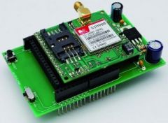Simple GSM / GPRS shield.   Features: