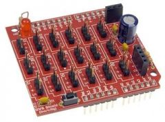 The SB-GVS shield lets you easily interface this sort of device to your Arduino's 12 digital and 6 analog I/O ports. It also features an optional I2C port for peripheral networking at the sacrifice of 2 analog I/O ports, which share the same pins.
