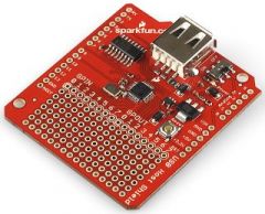 The USB Host Shield contains all of the digital logic and analog circuitry necessary to implement a full-speed USB peripheral/host controller with your Arduino. This means you could use your Arduino to interface with and control any USB slave devi...
