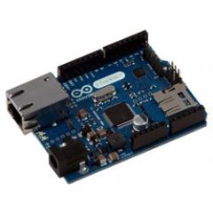 ATMEGA328 Uno microcontroller with the ETH shield   Supplied without the PoE module   USB2SERIAL converter sold separately   Can also be programmed using FTDI cable   Arduino introduces the Arduino Ethernet Microcontroller (No PoE). A single b...