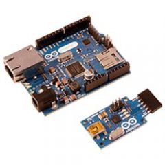 ATmega328 Uno microcontroller with the ETH shield   Supplied without the PoE module   USB2SERIAL converter included   14 Digital I/O pins   Operating voltage: 5V   Arduino introduces the Arduino Ethernet Microcontroller (No PoE) + USB2SERIAL ...