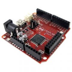 Based on the STM32F103RB microprocessor   Operating Voltage: 3.3V   39 digital input/output pins   16 analog inputs   Integrated SPI/I2C support   The LeafLabs Maple 32-bit Arduino Compatible Microcontroller is a great way to get started with...