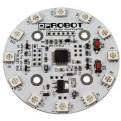 Supply voltage: 5V Comes with pre-burned bootloader which has several built in led scripts Can be programmed using standard Arduino IDE by FTDI breakout board Interface: Serial/I2C/Digital pins The DFRobot Rainbow LED Ring (Arduino Compatible) is ...