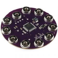 New, easy way to create e-textiles projects with LilyPad Built-in rechargeable Lithium Polymer battery and female snap connectors Thin 0.8mm PCB RoHS Complaint  The LilyPad SimpleSnap Main Board is a new, easy way to create e-textiles projects wi...