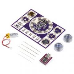 New way to prototype your project without a breadboard   Everything is wired together on a single board   Designed to get you started in the world of e-textiles   RoHS Compliant   The ProtoSnap - LilyPad Development Board is a new way to proto...
