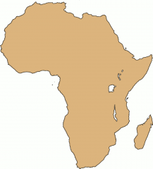 The second largest continent.