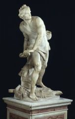 Why is Bernini's David so representative of Baroque art? 