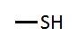Located on R-group. Can form disulfide (S--S) bonds between other sulfhydrl groups.