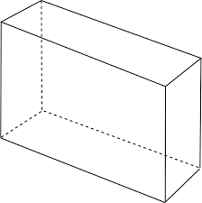 How many edges does the rectangular prism have?