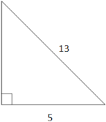 If the perimeter of the following triangle is 26 feet, what is the measurement of the missing side?