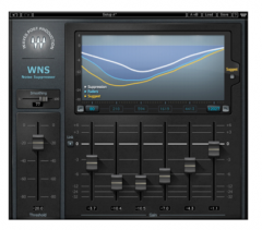 The Waves Noise Suppressor plug-in (WNS) can also be used to remove constant and modulating background noises from dialogue recordings. What makes the WNS different from the Cedar DNS and what is it's latency?