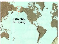 Cruzando el Extrecho de Bering