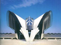 Santiago Calatrava
Lyon Airport Station
Lyon, France
1994