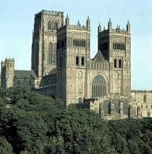Durham Cathedral


 


-England


-starting to get beautiful exteriors


-english known for square towers


-ribbed vault: two Xs


 


Romanesque Art


-bc it has that heavy, thick masonry


 