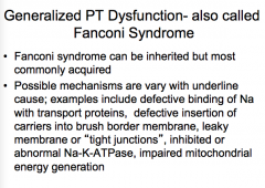Generalized PT disfunction