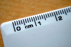 centimeter
similar- one hundreth of a meter
opposite- meter
