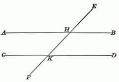 Name the set of parallel lines.