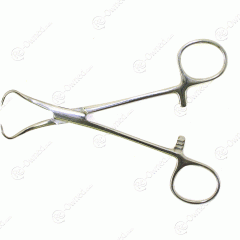 Used to attach towels/drapes to the patient; have pointed curved tips that join together