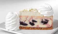 Wild Blueberry White Chocolate Cheesecake™