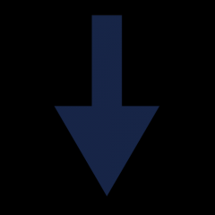 This arrow is pointing ___. 


Spell the word missing in the sentence above.