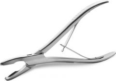Orthopedic; sharp-edged, scoop-shaped cup; used to cut small pieces of dense tissue (bone, cartilage, fibrous tissue)