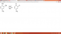 Product = quinone; could also use Na2Cr2O7 in H2SO4/H2O or O3
