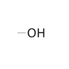 Bond with hydroxide.