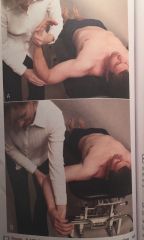-to check for SLAP lesions


-supine with scapula near edge of table


-examiner holds arm at elbow and hand


-90 abd, 65 deg elbow flexion, forearm neutral or slight pronation


-ask pt to max supinate hand while examiner resists


-while pt con...
