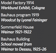 What man accomplished these things in relation to Bauhaus?