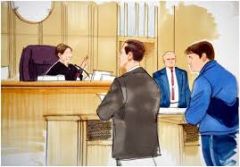 a formal examination of evidence by a judge- typically before a jury- in order to decide guilt in a case of criminal or civil proceedings