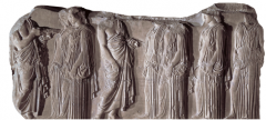 Greek Classical period, 480-323 BCE
- c. 447-432 bce
- on the east side of the Parthenon
- represent the ideal inhabitants of the successful city-state 